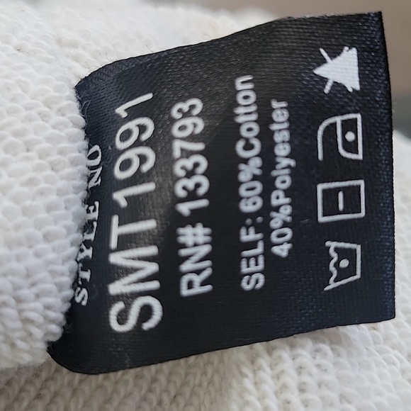 POL Women's Cream Cropped Lightweight Jacket Size Small - Picture 7 of 7